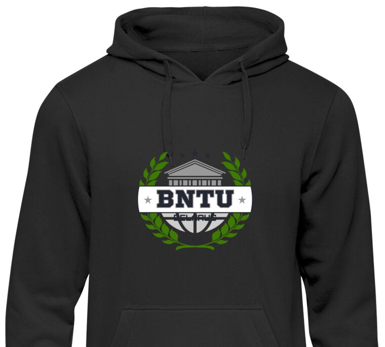 Hoodies, hoodies The emblem of the BNTU