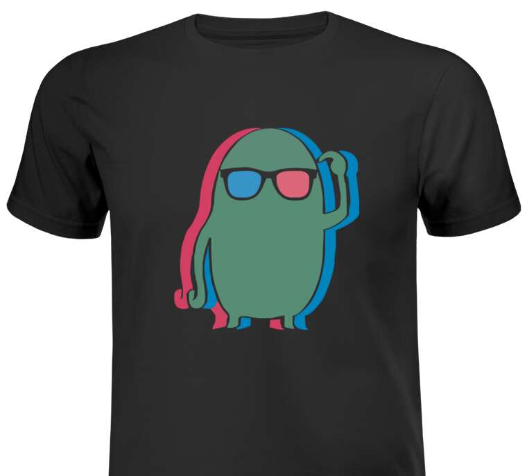 T-shirts, T-shirts 3D glasses