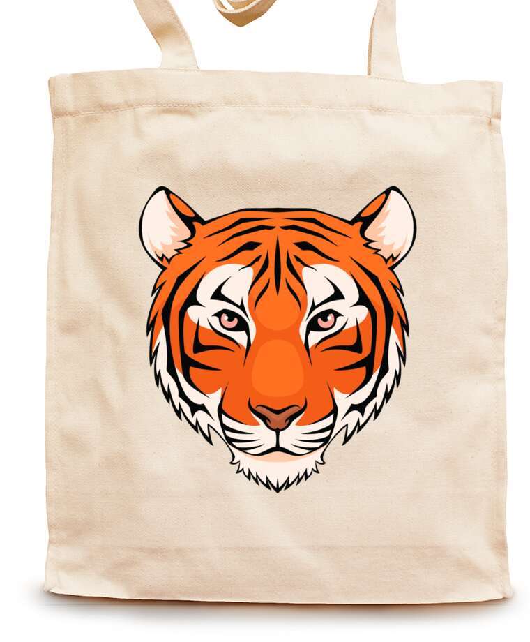 Shopping bags Tiger graphics