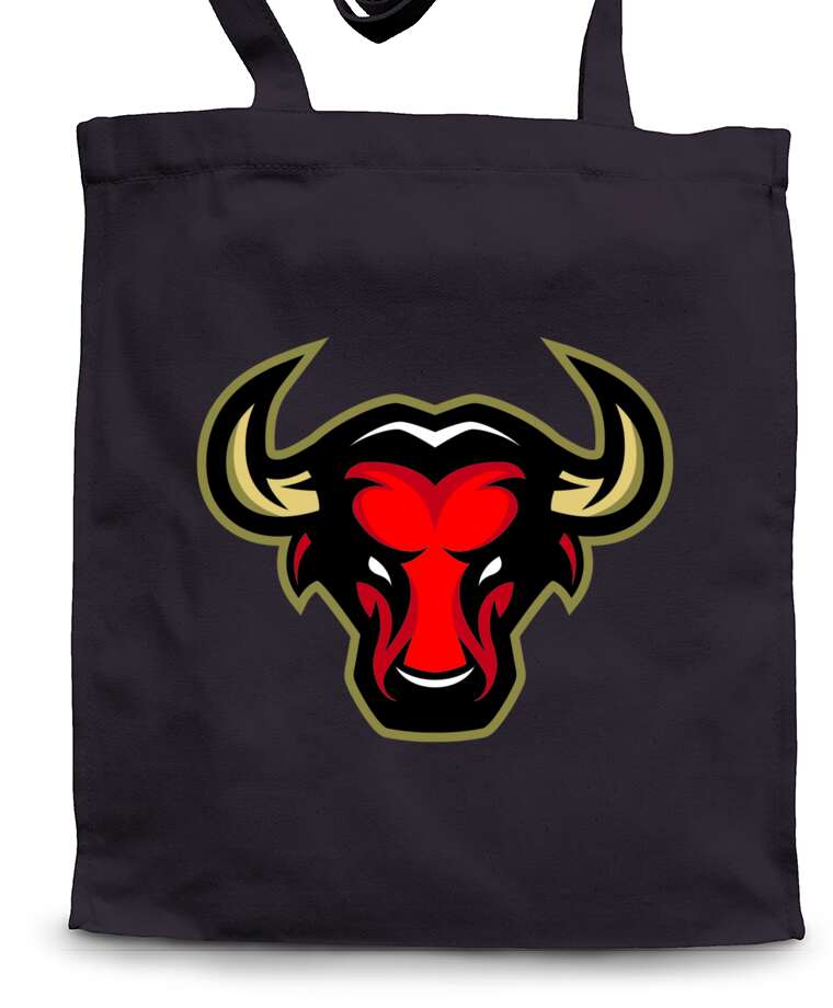Shopping bags The emblem of a bull