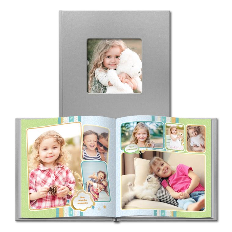 Фотоальбомы, фотокниги Baby universal