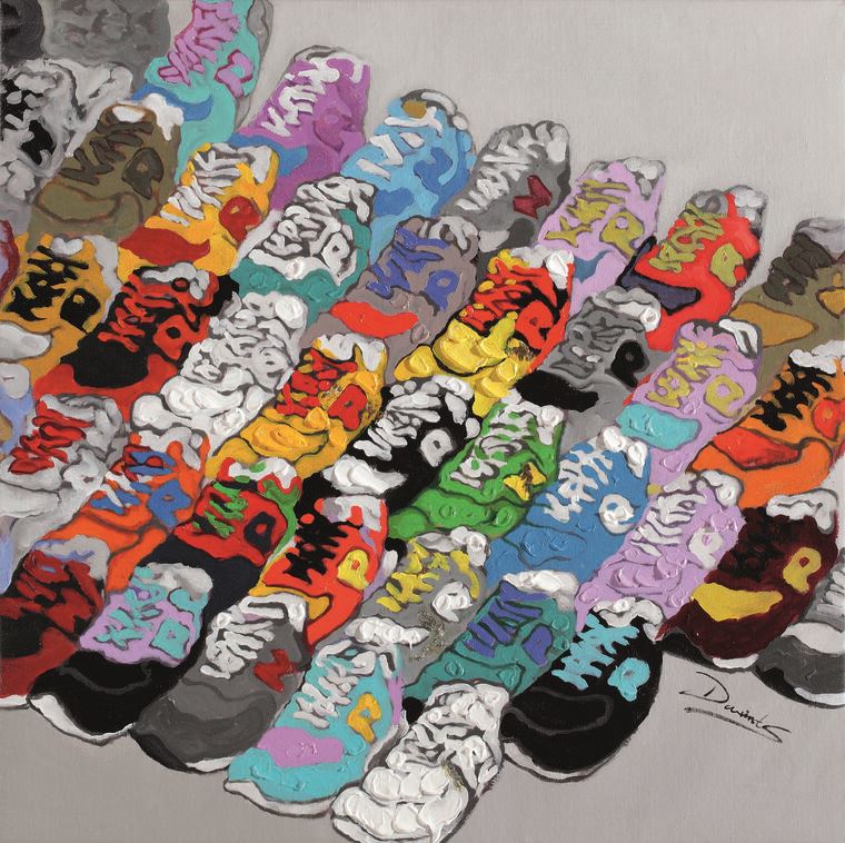 Reproduction paintings Sneakers