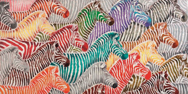 Reproduction paintings Zebra