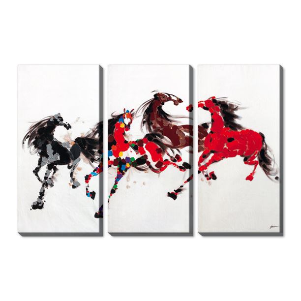 Картины модульные Грациозные лошади