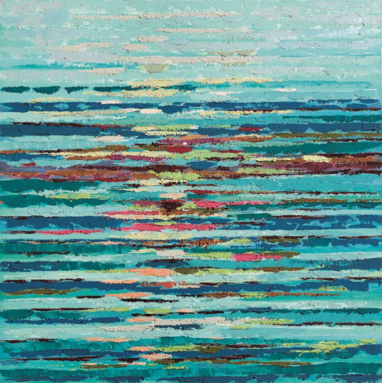 Картины на пластике, пеноркартоне Sea waves at dawn Картины на пластике, пеноркартоне Sea waves at dawn