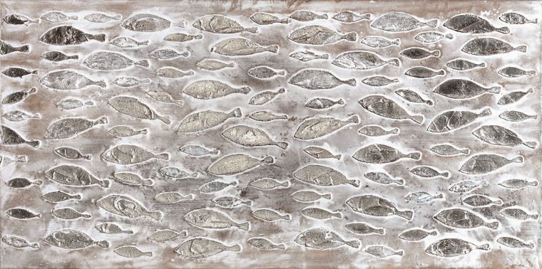 Купить и печать на заказ Репродукции картин Узор из рыбок