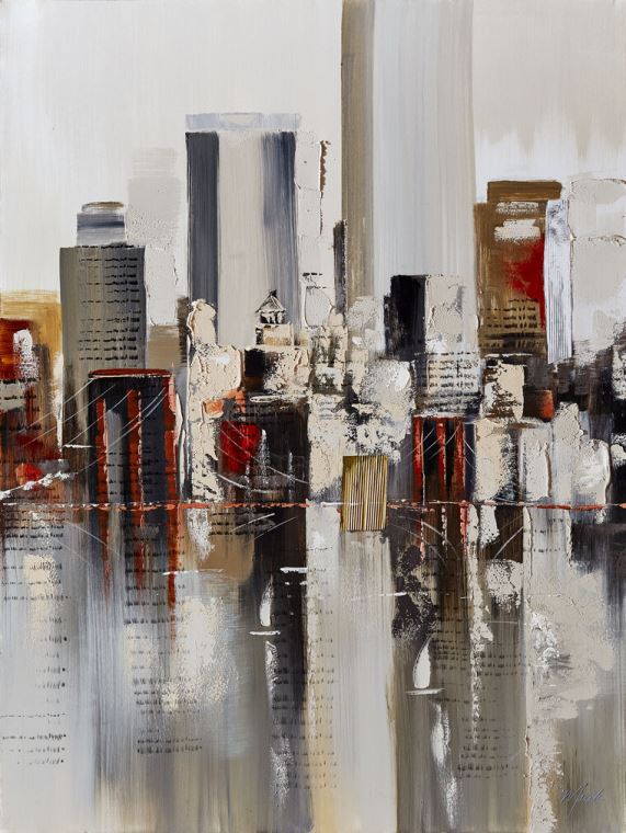 Paintings, photos from Passepartout The reflection of the city