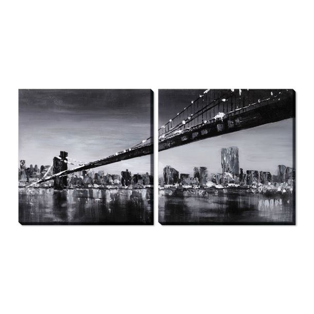 Картины модульные Черно-белый   Нью-Йорк