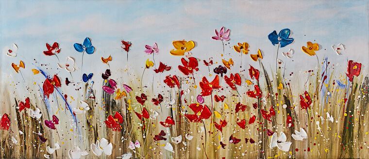 Paintings Flower field