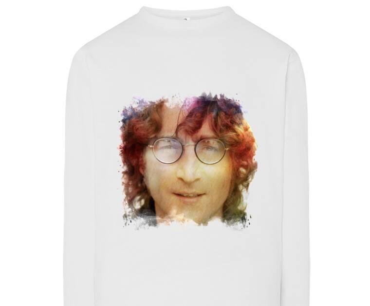 Лонгсливы John Lennon watercolor