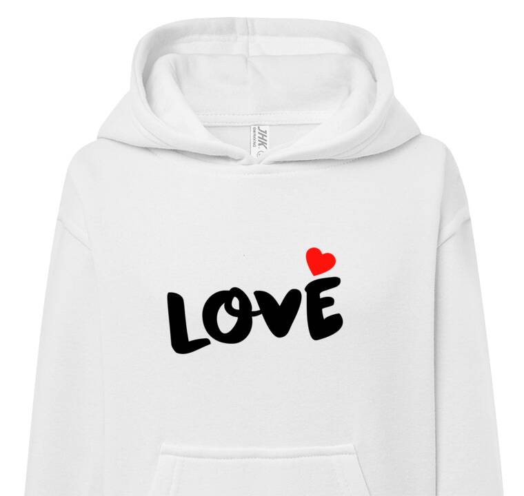 Толстовки, худи детские LOVE