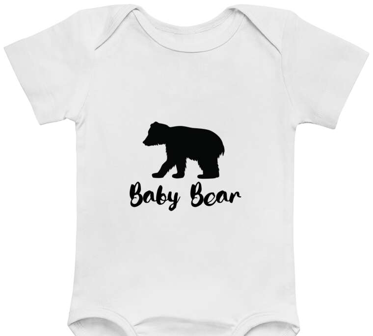 Боди детские, для новорожденных Baby bear