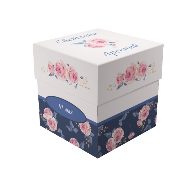 Miniature Boxes, Bonbonnieres Vintage roses