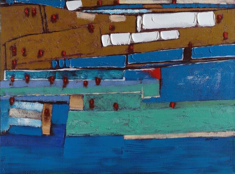 Reproductions of paintings Abstract stripes