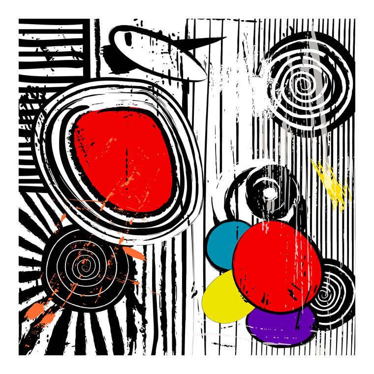 Paintings Graphic abstraction