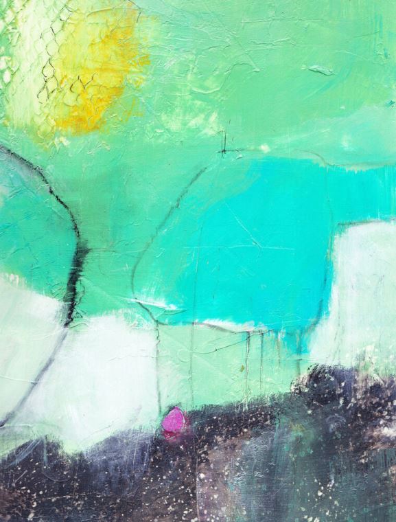 Картины Turquoise abstraction