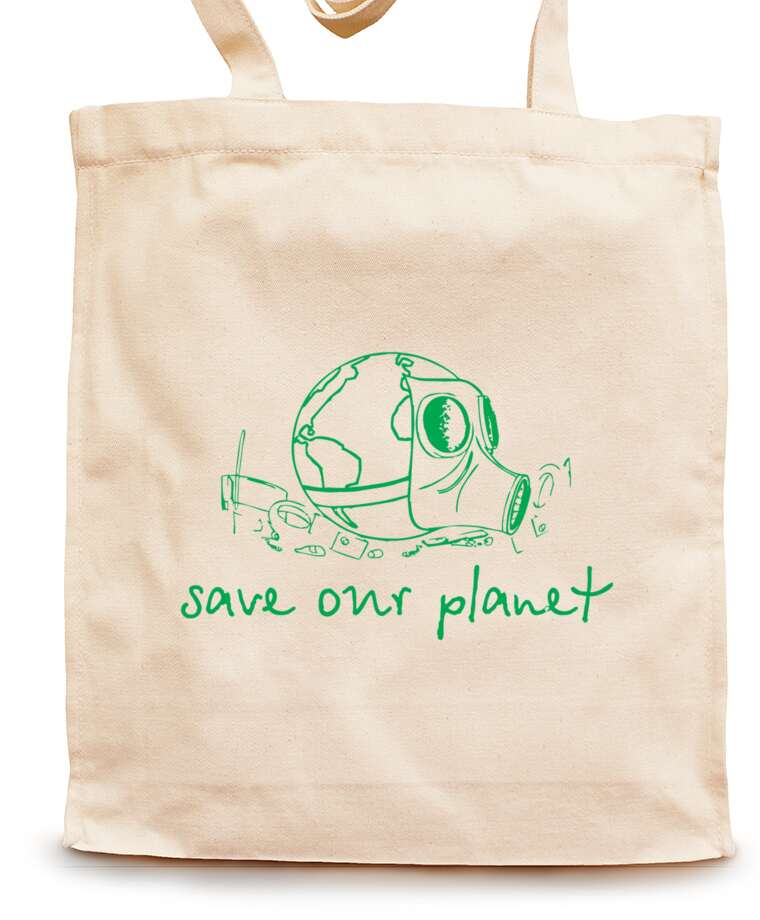 Shopping bags Save our planet