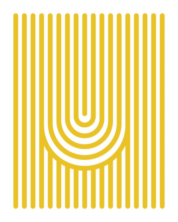 Reproduction paintings Yellow stripes minimalism