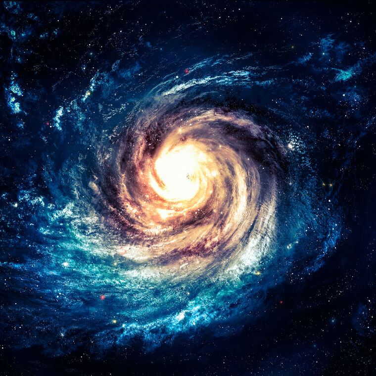 Купить и печать на заказ Репродукции картин Спиральная галактика