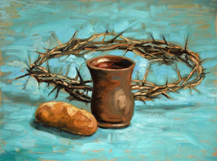 Reproduction paintings Crown of thorns