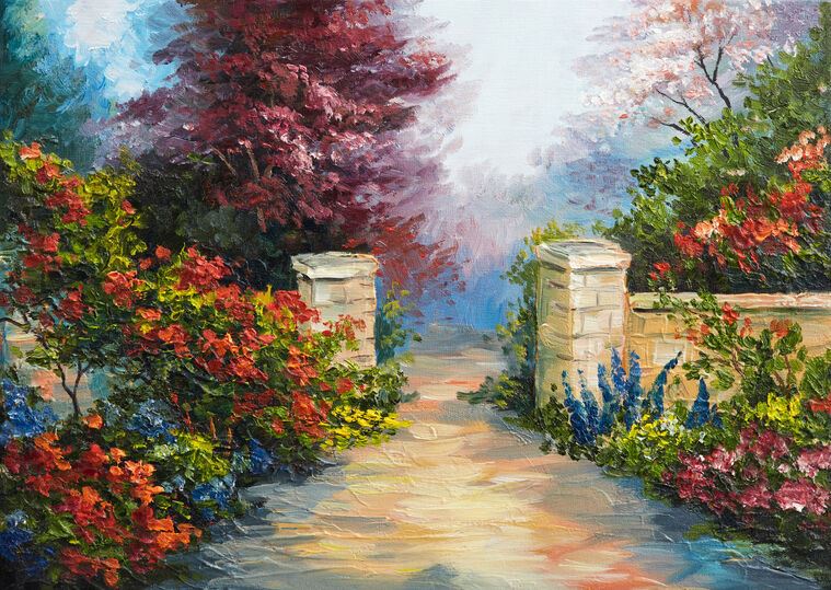 Репродукции картин Summer landscape