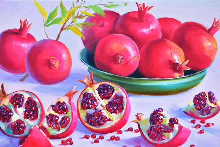 Reproductions of paintings Bright grenades