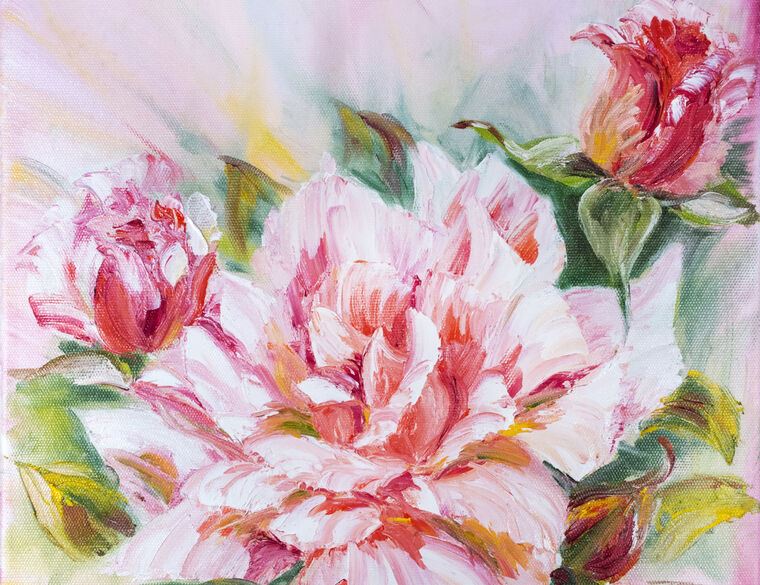Купить и печать на заказ Репродукции картин Бутоны роз