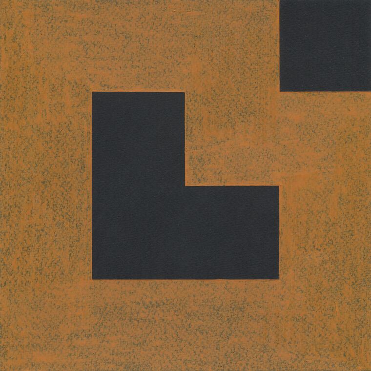 Репродукции картин Abstraction in minimalism brown