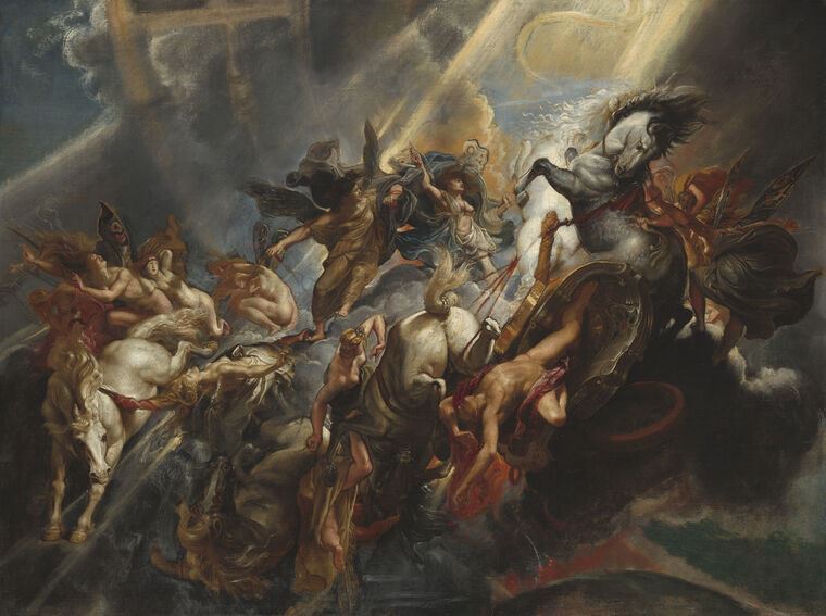Репродукции картин The fall of Phaeton (Peter Paul Rubens)