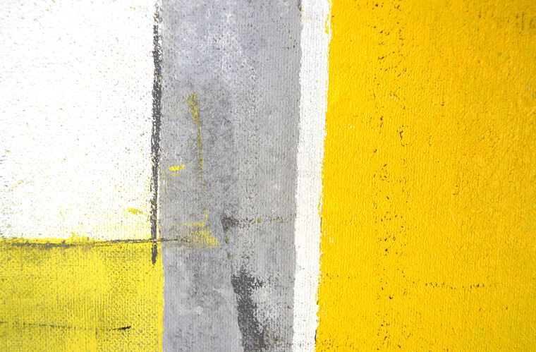 Reproduction paintings Yellow-grey stripe