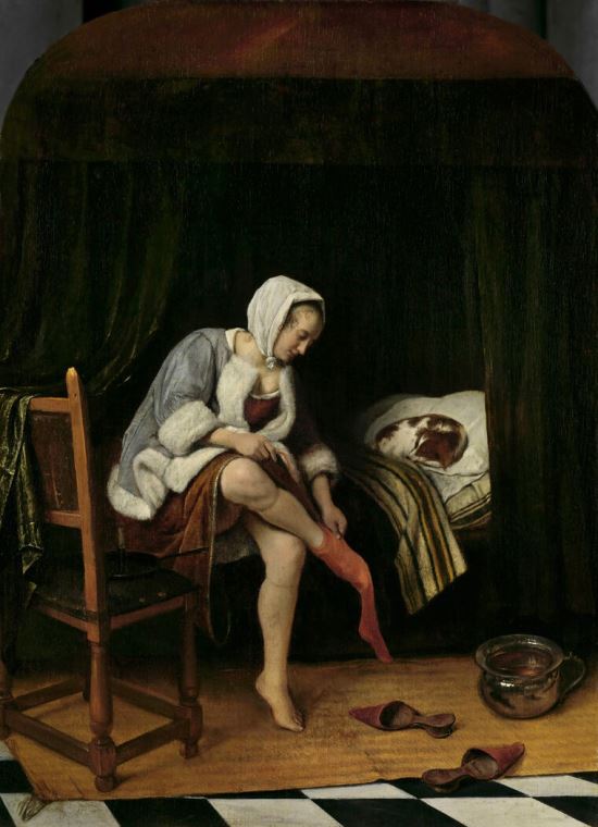 Репродукции картин Women toilet (Jan Steen)