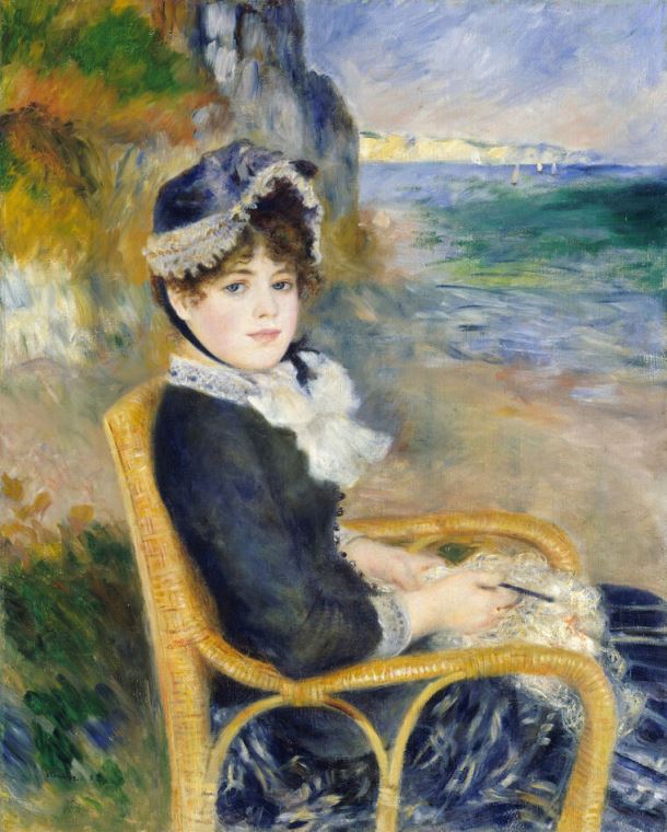Репродукции картин On the beach (Renoir)