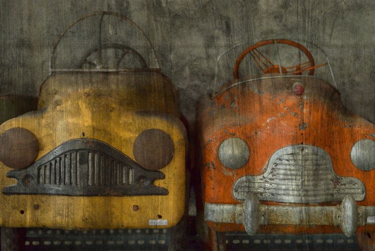 Картины Toy vintage cars