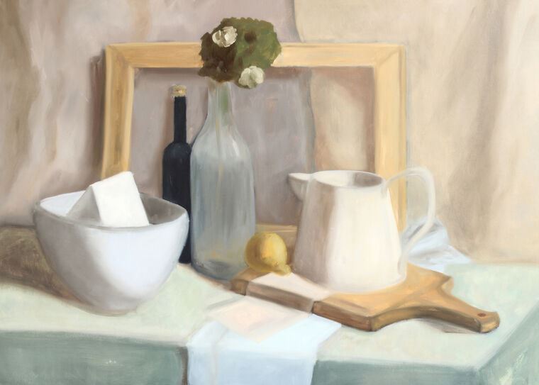 Картины на фотобумаге Still life in bright colours