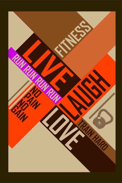 Репродукции картин Motivation in retro style