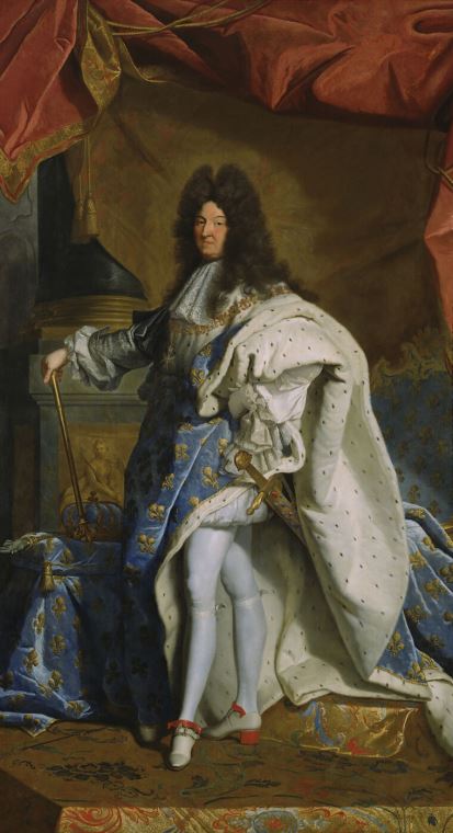 Купить и печать на заказ Репродукции картин Портрет Людовика XIV