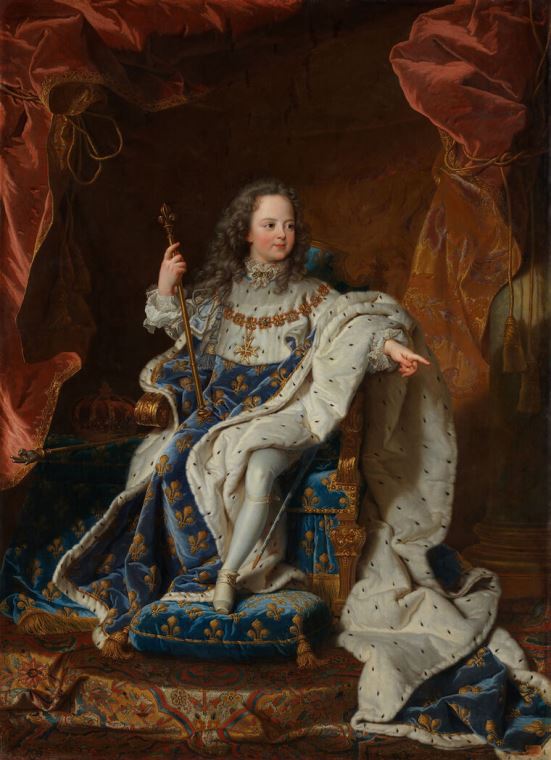 Купить и печать на заказ Репродукции картин Портрет Людовика XV