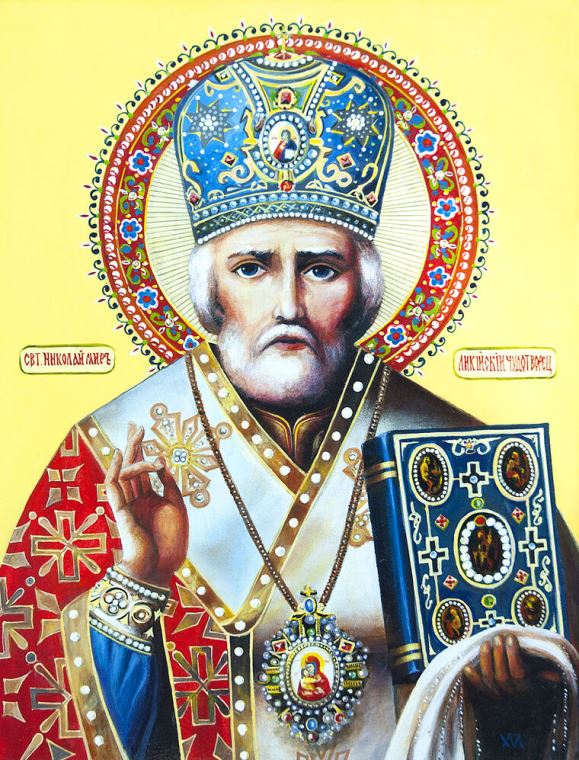Картины The Icon Of St. Nicholas