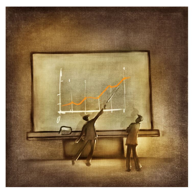 Reproductions of paintings Art two men discuss the schedule