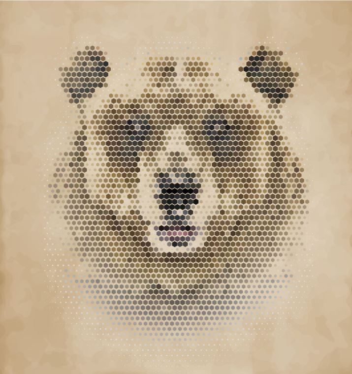 Купить и печать на заказ Репродукции картин Медведь