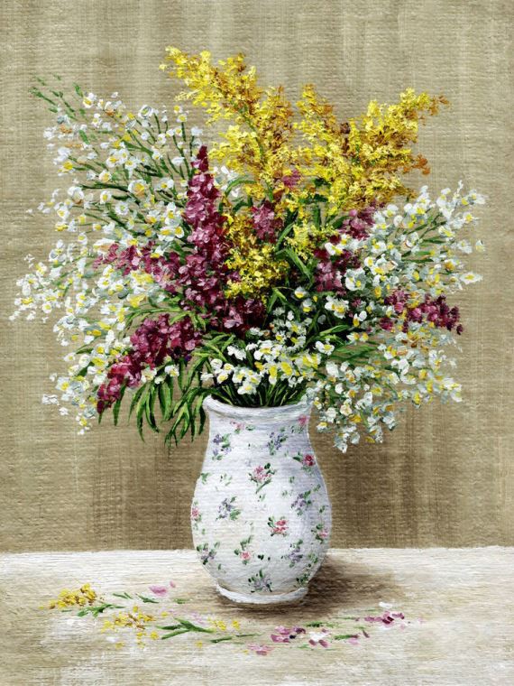 Paintings Series bouquet in classic стиле_3