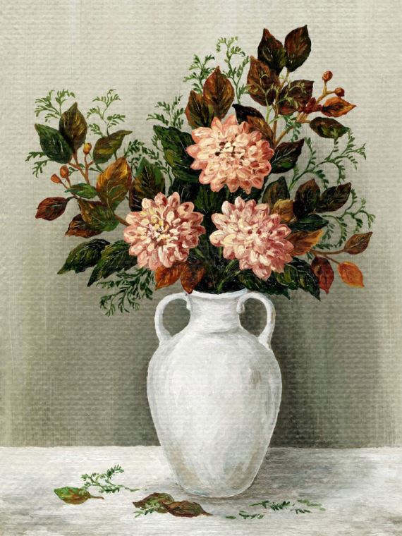 Reproduction paintings Series bouquet in classic стиле_4