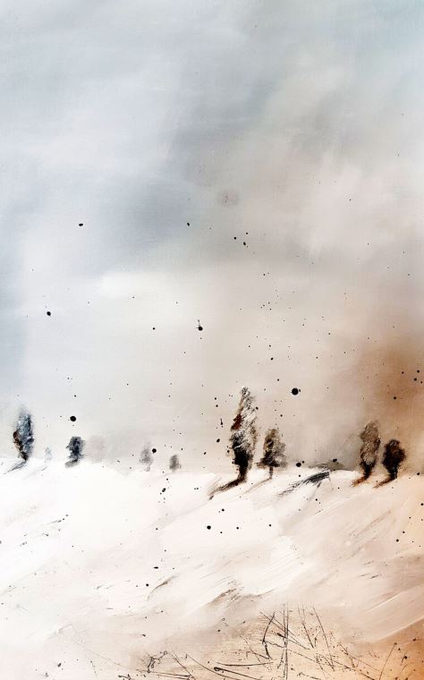 Купить и печать на заказ Репродукции картин Абстрактный пейзаж