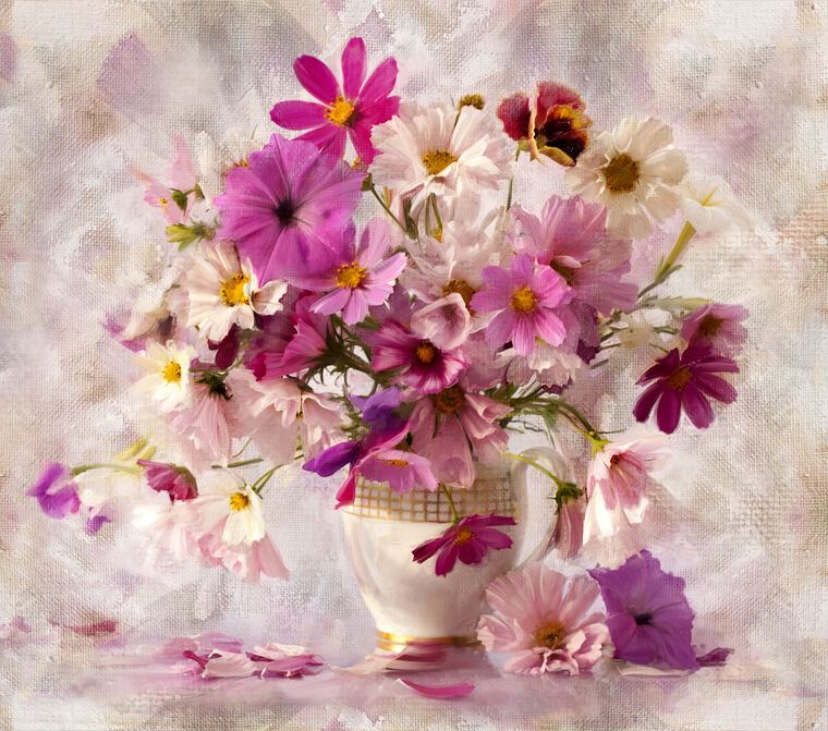 Картины Pink bouquet