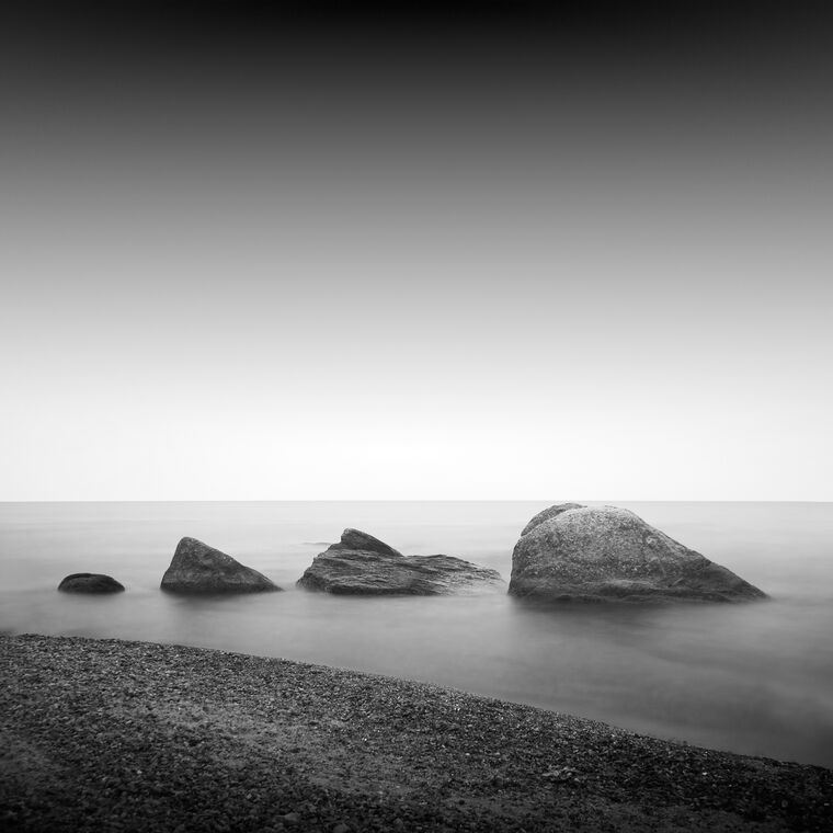Репродукции картин Photo of sea landscape with rocks