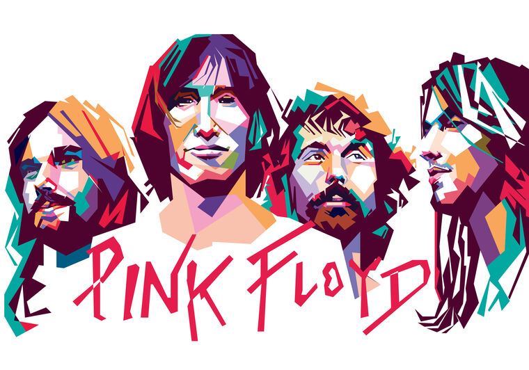 Купить и печать на заказ Репродукции картин Pink Floyd