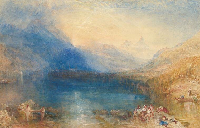 Репродукции картин Lake Zug (William Turner)