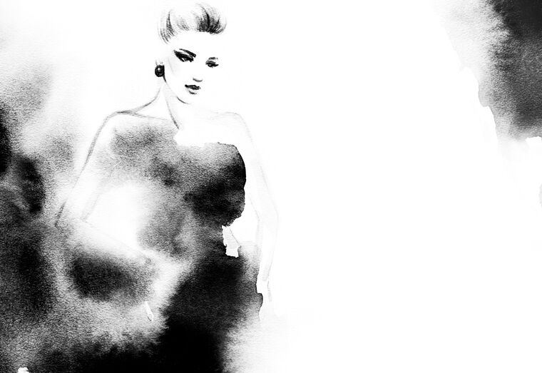 Репродукции картин Abstract portrait of a girl