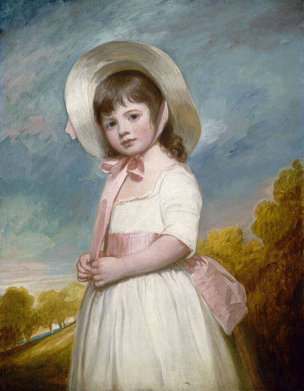 Reproduction paintings Miss Juliana Willoughby (George Romney)