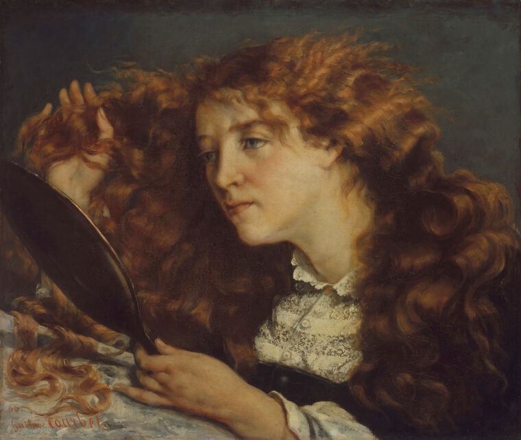 Reproduction paintings Lovely Irish (Gustave Courbet)